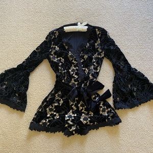 Lacey dressy romper